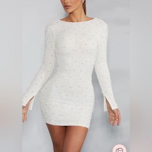 Pearl Mini Bachelorette Dress. Small.